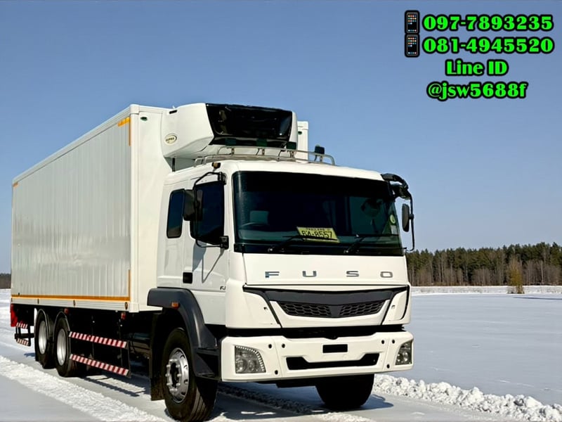 🔥 10 ล้อ FUSO 231 แรง ปี 2561 พร้อมแอร์ Carrier Supra 750 มาแล้ว!