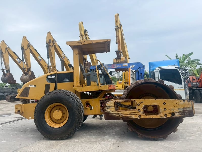 🚜 รถบด CAT CS533E 2 เพลา 2 เปลือก 🚜 รถบด CAT CS533E 2 เพลา 2 เปลือก