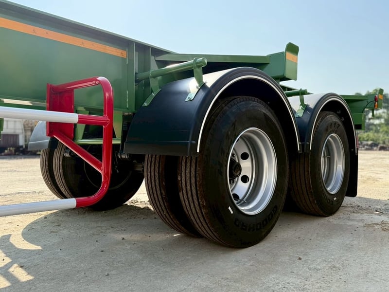 หางก้าง2เพลาเก็บงานยางใหม่กะทะเรเดียล