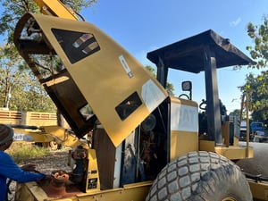 🚧 รถบด CAT CS533E (มีเล่มทะเบียน!) ​สเปกแรง งานเสร็จไว!