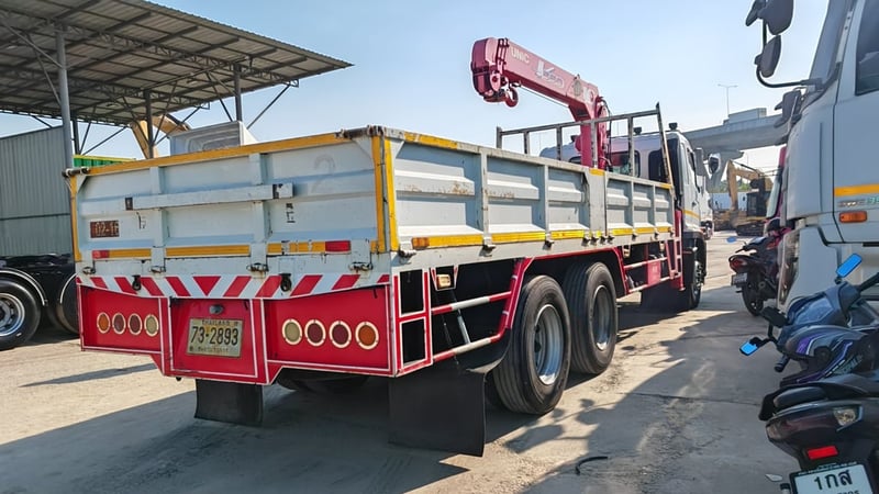 🚧10 ล้อติดเครน HINO VICTOR 260 แรง ปี63 เครน 5 ตัน 