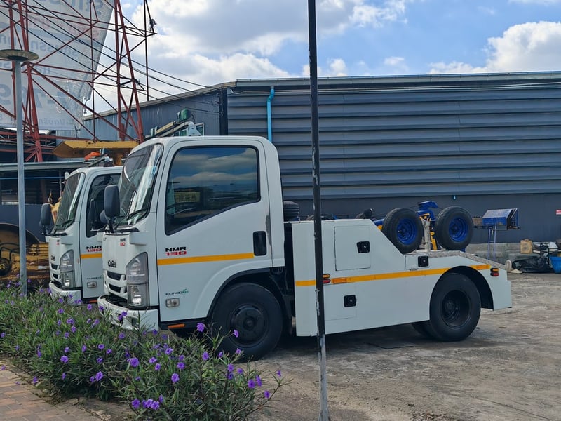 รถยก 6 ล้อ ISUZU NMR 130 ปี 64 ออปชั่นล้น พร้อมลุยงานลากจูง