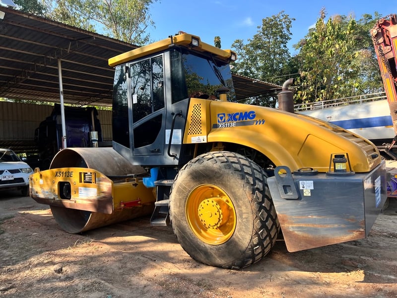 รถบดสั่นสะเทือนxcmg สองเพบา2เปลือก ชม.ทำงานน้อยมาก