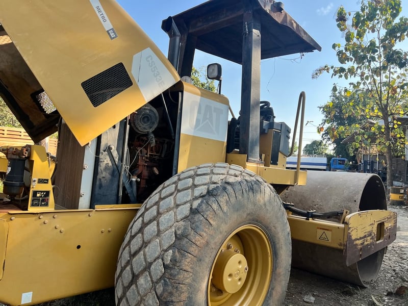 🚧 รถบด CAT CS533E (มีเล่มทะเบียน!) ​สเปกแรง งานเสร็จไว!