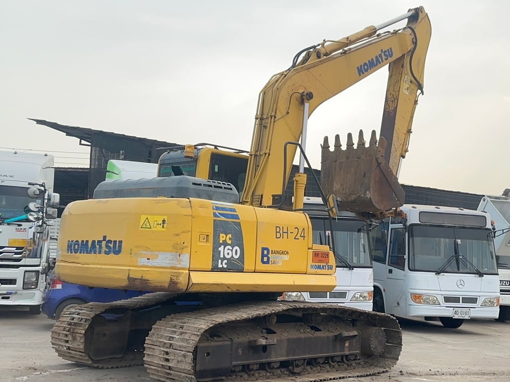 @____รถแบคโฮ KOMATSU PC160 LC-8 (มีเล่มทะเบียน!) @____รถแบคโฮ KOMATSU PC160 LC-8 (มีเล่มทะเบียน!)