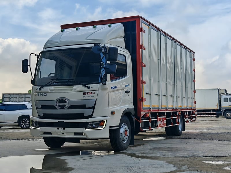 ✅✅หกล้อตู้แห้ง HINO FC9J 210 แรง ปี 65