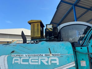 แมคโครโกเบ sk100ติดแม่เหล็กสำหรับดูดเศษเหล็ก แมคโครโกเบ sk100ติดแม่เหล็กสำหรับดูดเศษเหล็ก