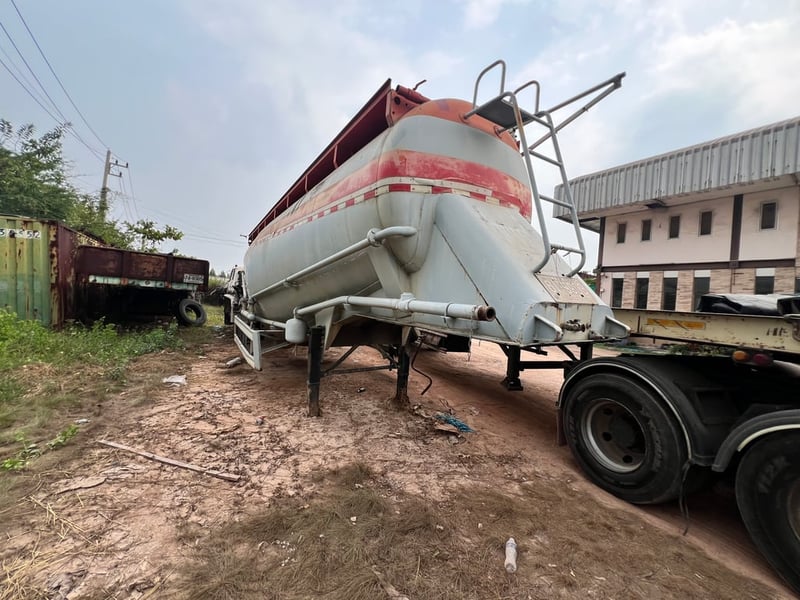 หางลากผงปูนทรงกล้้วยหอมตามสภาพ