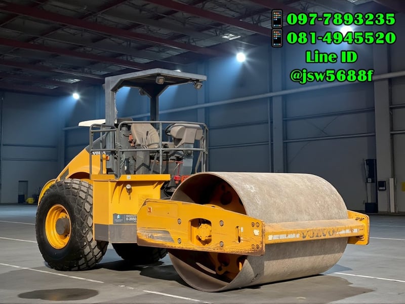 รถบดสั่นสะเทือน VOLVO SD110 สภาพพร้อมลุย ​ประหยัดน้ำมันเป็นเลิศ บดอัดแน่น งานเสร็จไวแน่นอน