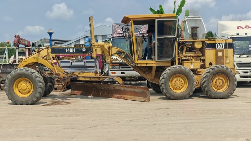 🏗️ [ขาย] รถเกรด CAT 140H รหัส 5HM สภาพนางฟ้า พร้อมเล่มทะเบียน! 🚧💨