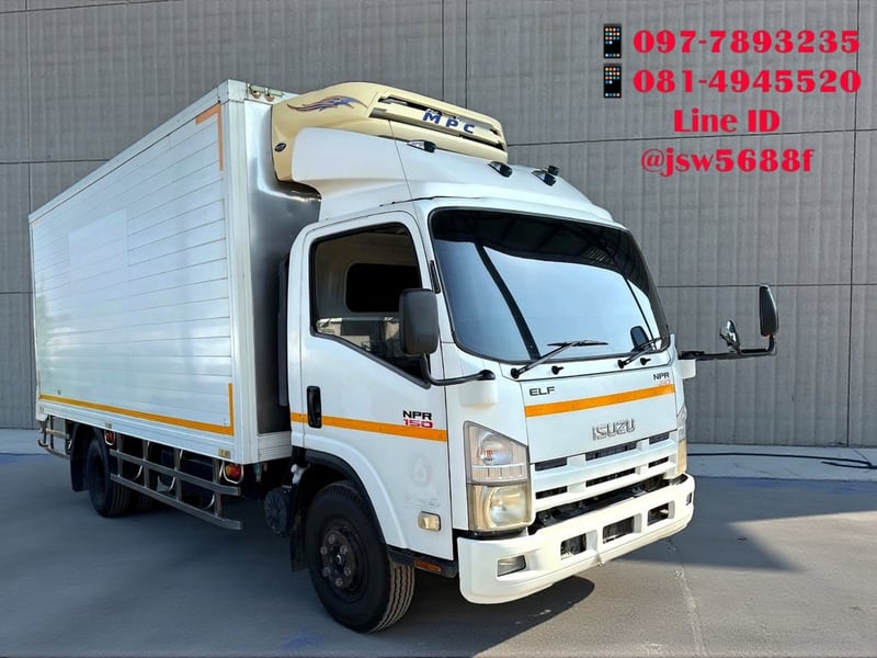 📍 ด่วน! ISUZU NPR 150 แรง ปี 55 (ตู้เย็นพร้อมทำเงิน!)