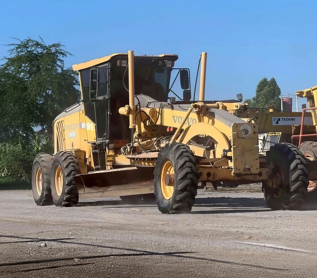 🚧 รถเกรด Volvo G930 ปี 61 (มีเล่มทะเบียน) ชั่วโมงทำงาน 14,043