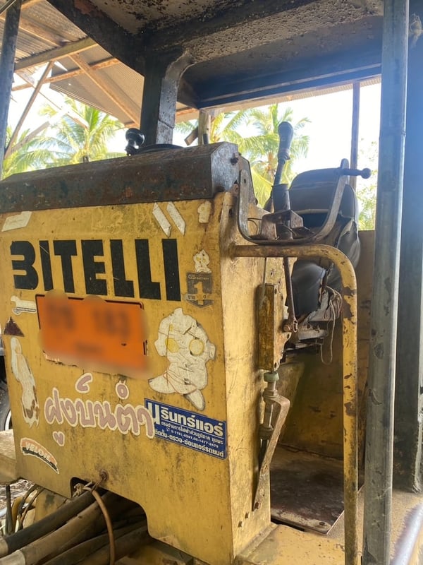 รถบดสั่นสะเทือน2เพลา2เปลือกbitelleสภาพพร้อมใช้งานเอกสารเล่มทะเบียน