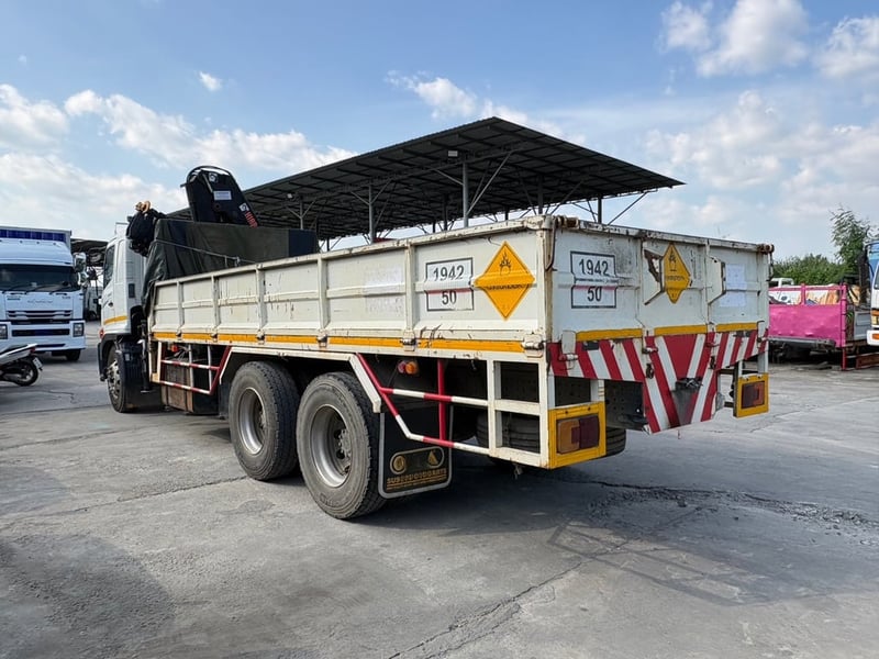 🏗️ 10 ล้อเครนพับ HINO VICTOR 260 แรง ปี 62 (HIAB 5 ตัน!)