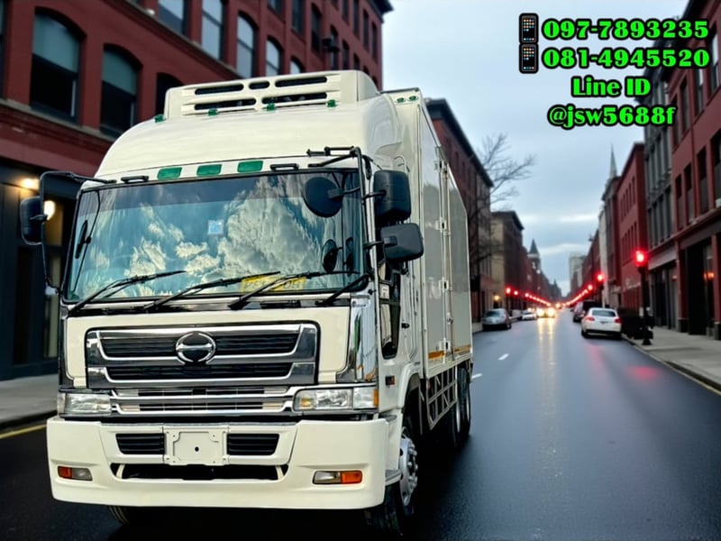 10ล้อฮีโน่โปรเฟียตู้เย็นราคาเบาๆ