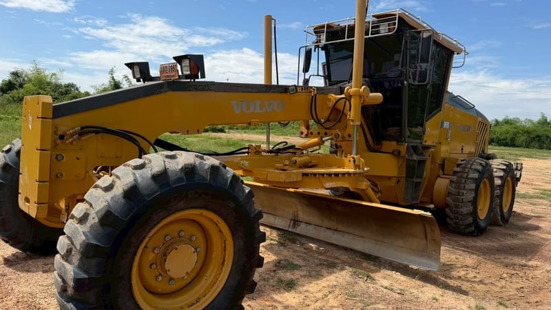 🚜 ขายรถเกรด VOLVO G970 มีเล่มทะเบียน มีริปเปอร์ท้าย