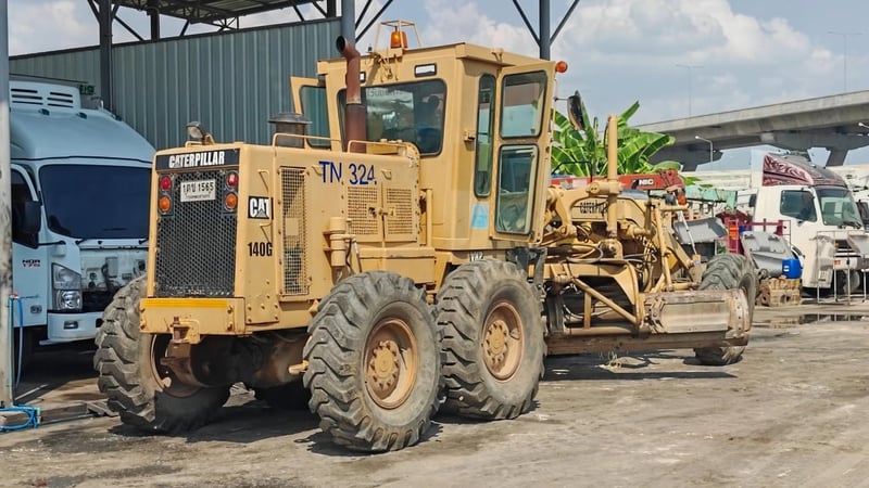 ขายรถเกรด CAT 140G (5MD) สเปคดี เครื่องแน่น มีเล่มทะเบียนครบ