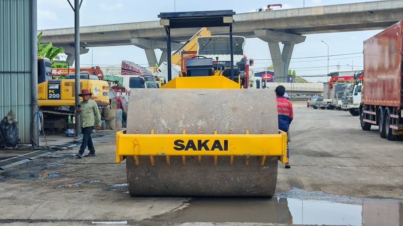 รถบด SAKAI SV 500TF 2เปลือก 2 เพลาพร้อมใช้ 