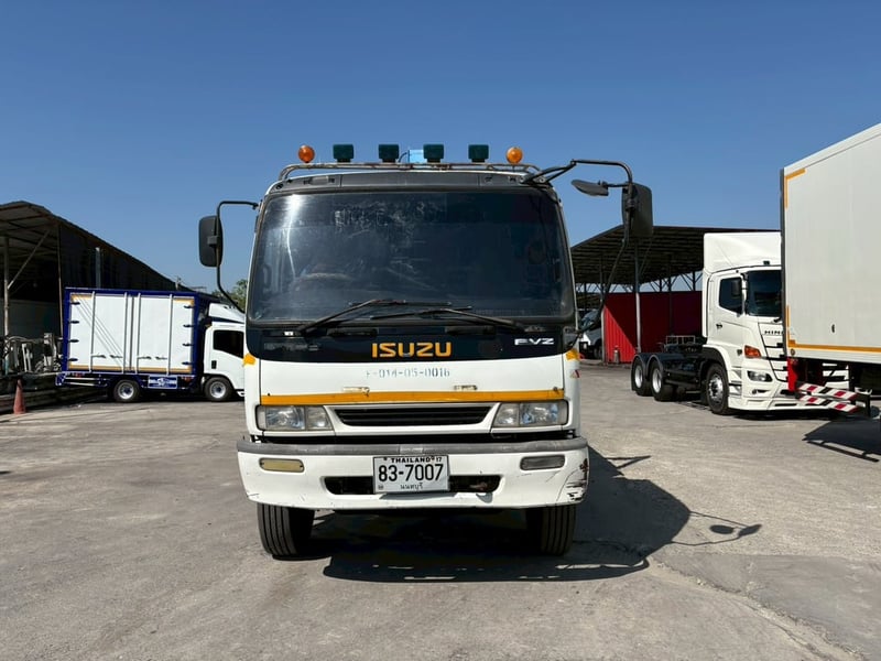 ♨️10 ล้อ 2 เพลา ติดเครน 5.5 ตัน ISUZU FVZ 200 แรง