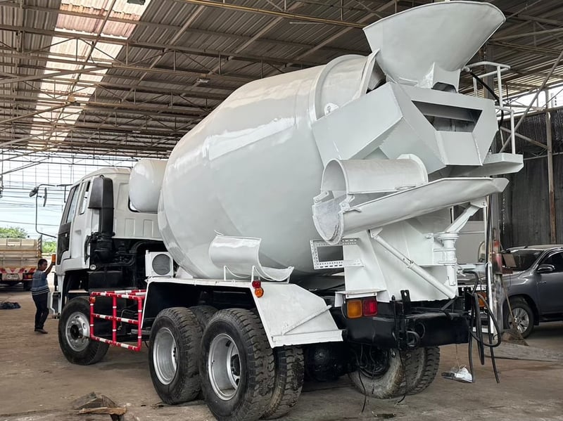 รถโม่2เพลา7คิว รถโม่2เพลา7คิว