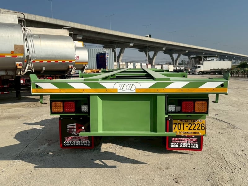 หางก้าง2เพลาเก็บงานยางใหม่กะทะเรเดียล