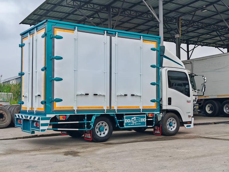 🚚 4 ล้อตู้แห้ง ISUZU NLR 130 แรง ปี 65 (ไม่ติดเวลา!) 🚚 4 ล้อตู้แห้ง ISUZU NLR 130 แรง ปี 65 (ไม่ติดเวลา!)