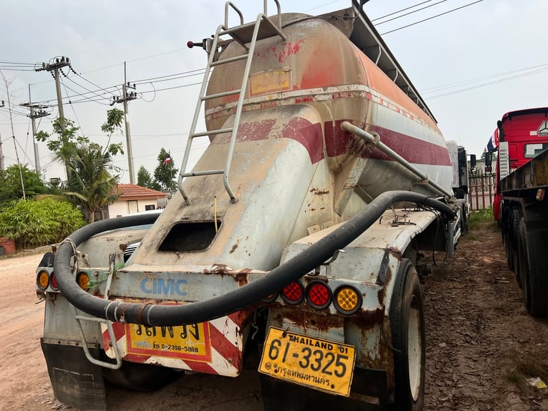 หางลากผงปูนทรงกล้้วยหอมตามสภาพ