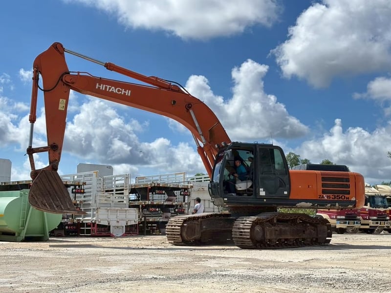 ​💥 แบคโฮ HITACHI ZX350H-5G (มีเล่มทะเบียน!)