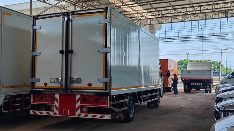 ❄️ [ขาย] 6 ล้อตู้เย็น HINO XZU 150 แรง ปี 59 สภาพนางฟ้า แอร์ Carrier เย็นเจี๊ยบ! 💨