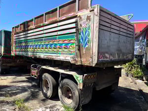 หางเซมิดั้มกะบะอลูมิเนียมปี62ยาว7.2เมตร