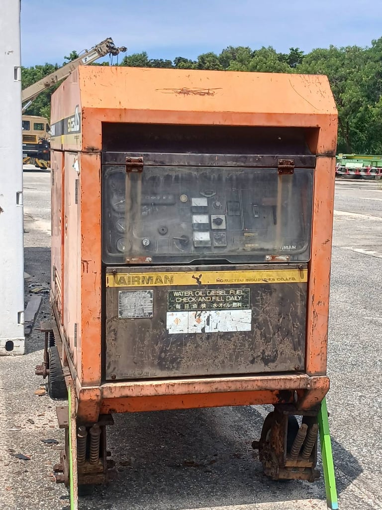 เครื่องปั่นไฟAirman รุ่น SDG25S  กำลังไฟฟ้า ให้กำลังไฟฟ้าหลัก 25 kVA 