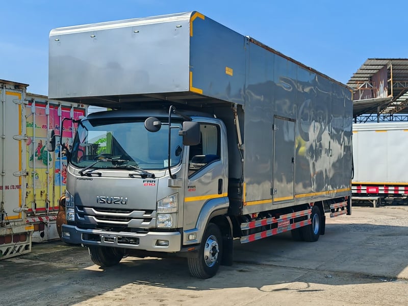 รถขนมอเตอร์ไซค์ ISUZU FRR 210 ปี 65