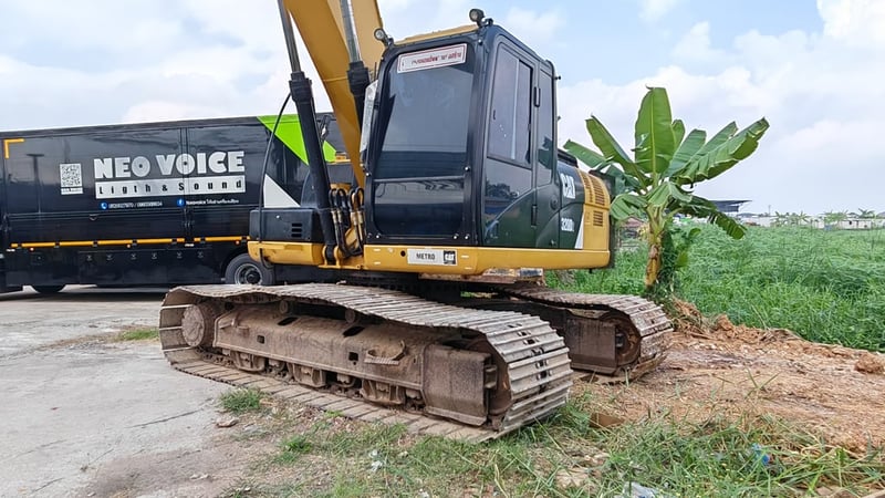 🏗️ ขายด่วน! CAT 320D2 แขนยาวพิเศษ (Long Reach)