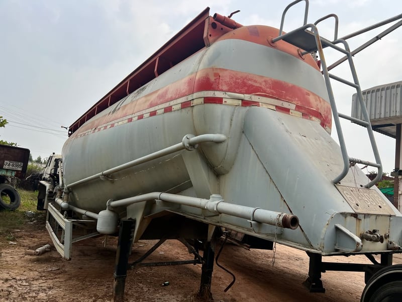 หางลากผงปูนทรงกล้้วยหอมตามสภาพ