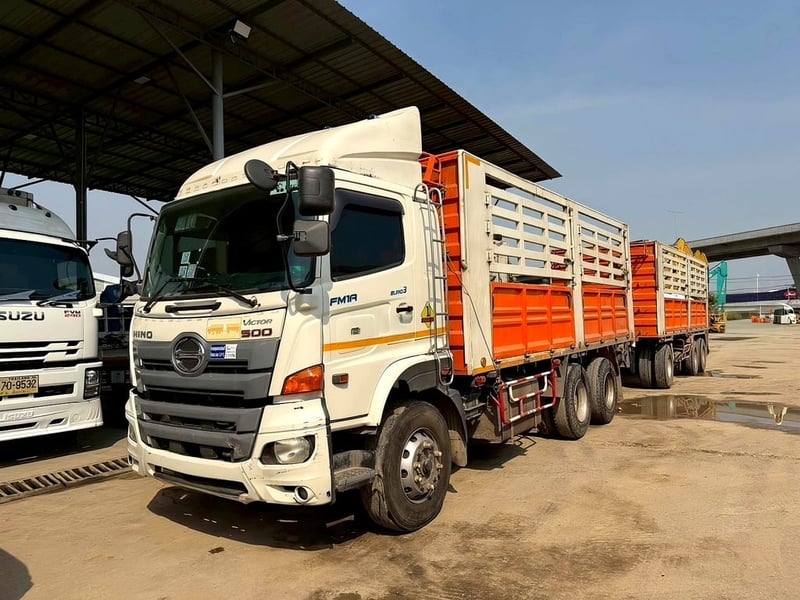 ชุดแม่+ลูกสุดคุ้ม! HINO VICTOR FM1A 344 แรง พร้อมลุยงานทำเงิน! 🚛💨 ​ใครหาคู่หูสายแบกบรรทุกจุใจ ต้องชุดนี้เลย