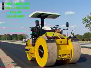 รถบด 3 ล้อเหล็ก Dynapac CS125 สภาพป้ายแดง เอกสารเล่มทะเบียน