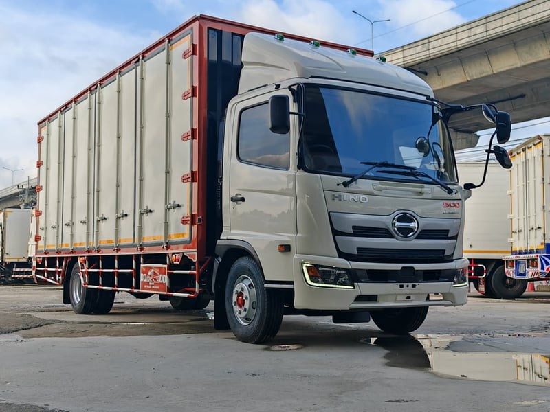 ✅✅หกล้อตู้แห้ง HINO FC9J 210 แรง ปี 65