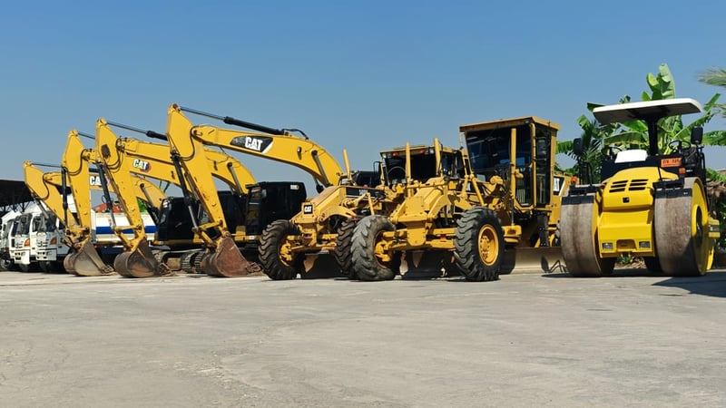 รถเกรดเดอร์ ยอดนิยม CAT 140H รหัส 2KZ อึด ถึก ทน มีเล่มทะเบียน