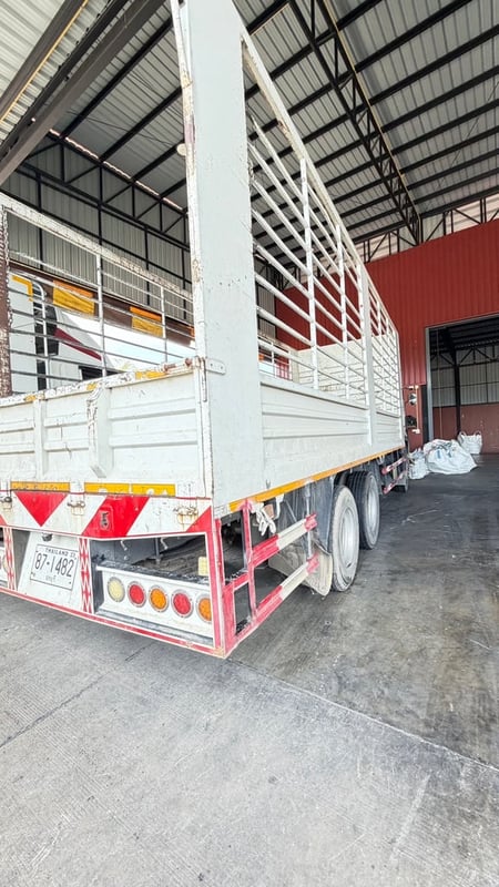 สิบล้อแปลงอีซูซุ240แรงปี65กะบะคอกสูง ลงเล่มพร้อม