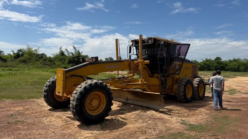 🚜 ขายรถเกรด VOLVO G970 มีเล่มทะเบียน มีริปเปอร์ท้าย