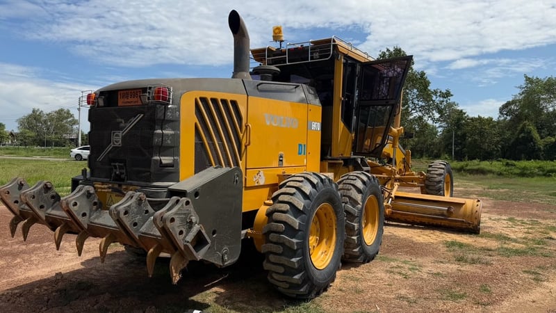 🚜 ขายรถเกรด VOLVO G970 มีเล่มทะเบียน มีริปเปอร์ท้าย