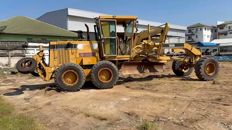 🚜 ขายด่วน! CAT 160H เกรดเดอร์สุดแกร่ง มีเล่มทะเบียน