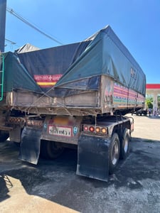 หางเซมิดั้มกะบะอลูมิเนียมปี62ยาว7.2เมตร