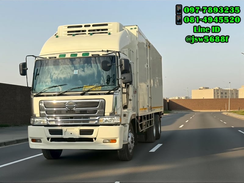 10ล้อฮีโน่โปรเฟียตู้เย็นราคาเบาๆ