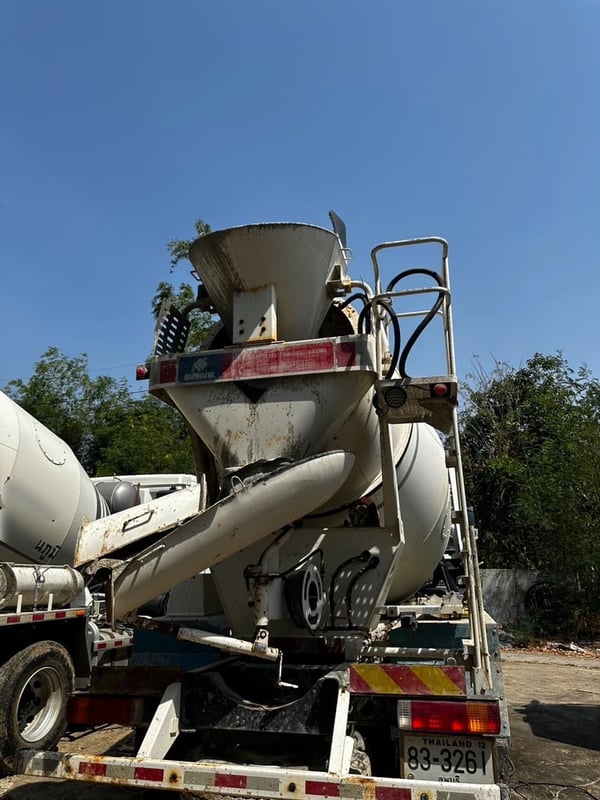 10ล้อ2เพลาโฟตอนสภาพป้ายแดงโม่ปูนใช้งานน้อยมาก