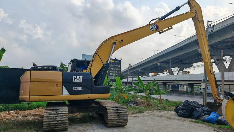 🏗️ ขายด่วน! CAT 320D2 แขนยาวพิเศษ (Long Reach)