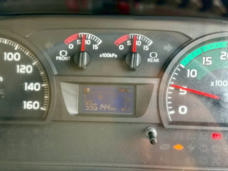 🚛หัว แชสซี 10 ล้อ HINO VICTOR 260 ปี59