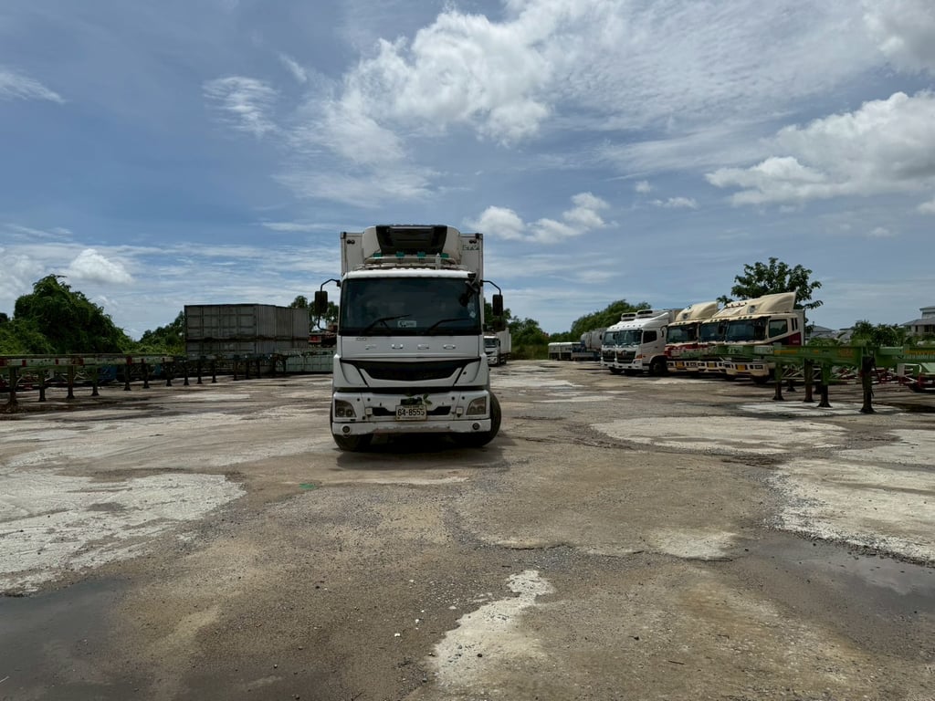✅✅✅ ถูกที่สุด สิบล้อตู้เย็น FUSO 331 แรง ปี61 ตู้ช.ทวี แอร์ CARRIER​