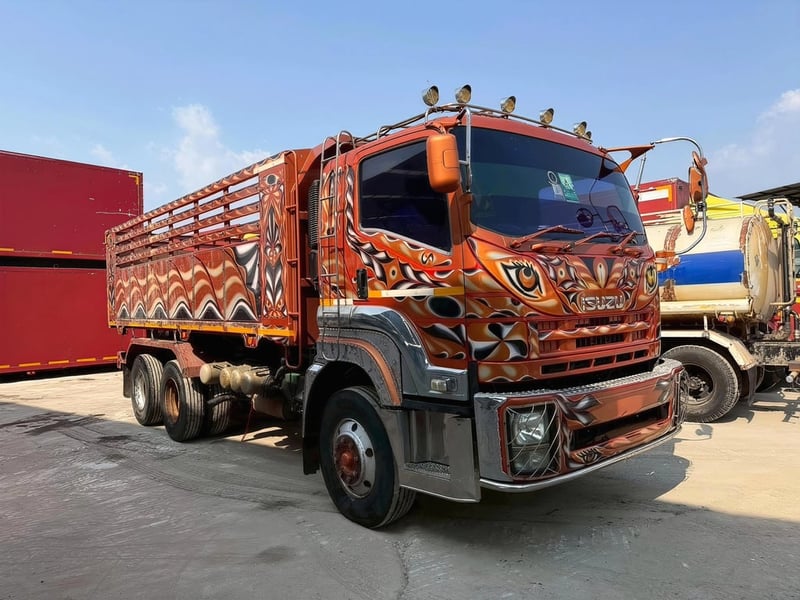 ​🔥 [ขาย] หล่อเข้ม ดุจัด! ISUZU FXZ 360 แรงม้า ปี 57 สายดั้มพ์ตัวจริงต้องคันนี้! 🚛💨