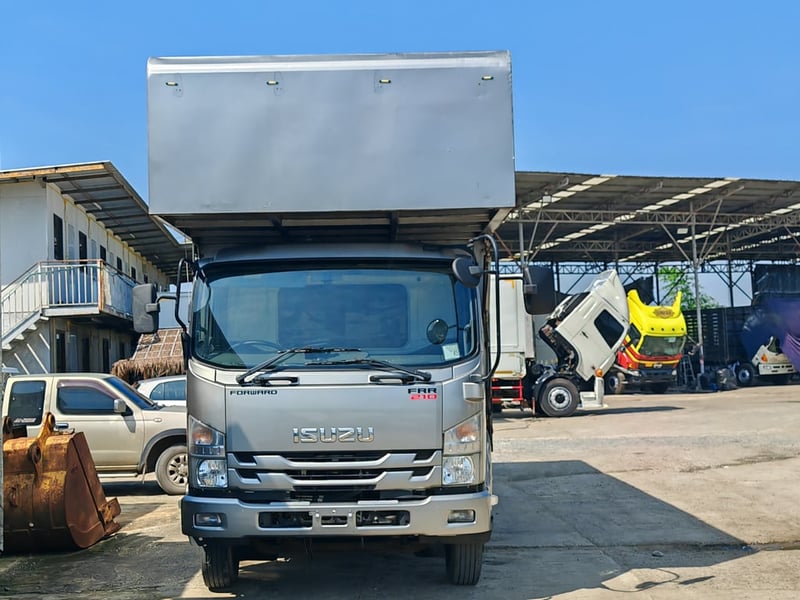 รถขนมอเตอร์ไซค์ ISUZU FRR 210 ปี 65